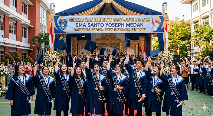Pengumuman Kelulusan Siswa SMA Santo Yoseph Medan